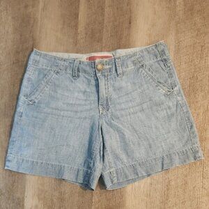 GAP Denim Blue Women's Shorts. Size 4